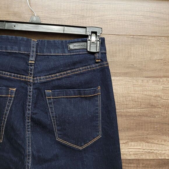 Blanknyc Ankle Skinny‎ Jeans Blue Dark Wash Womens Size 27 Stretch Denim Pockets - Picture 9 of 15